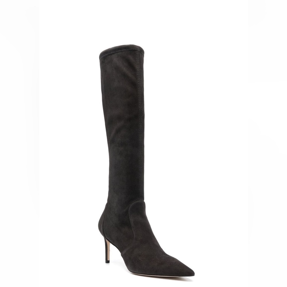 Stuart Weitzman Authentic 75mm Knee High Suede Boots
